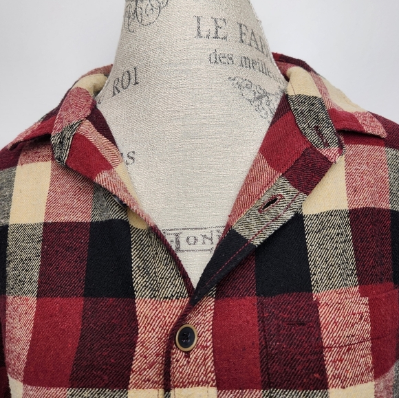 Men's check flannel buttonup shirt - Picture 6 of 9